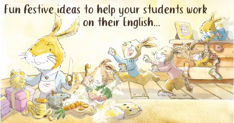 Fun festive ideas to help your students work on their English