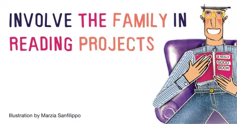 Involve the family in reading projects