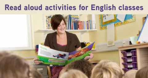 Read aloud activities for English classes
